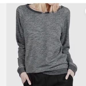 Everlane The Crew Sweatshirt in Grey Marled Size - Size Large